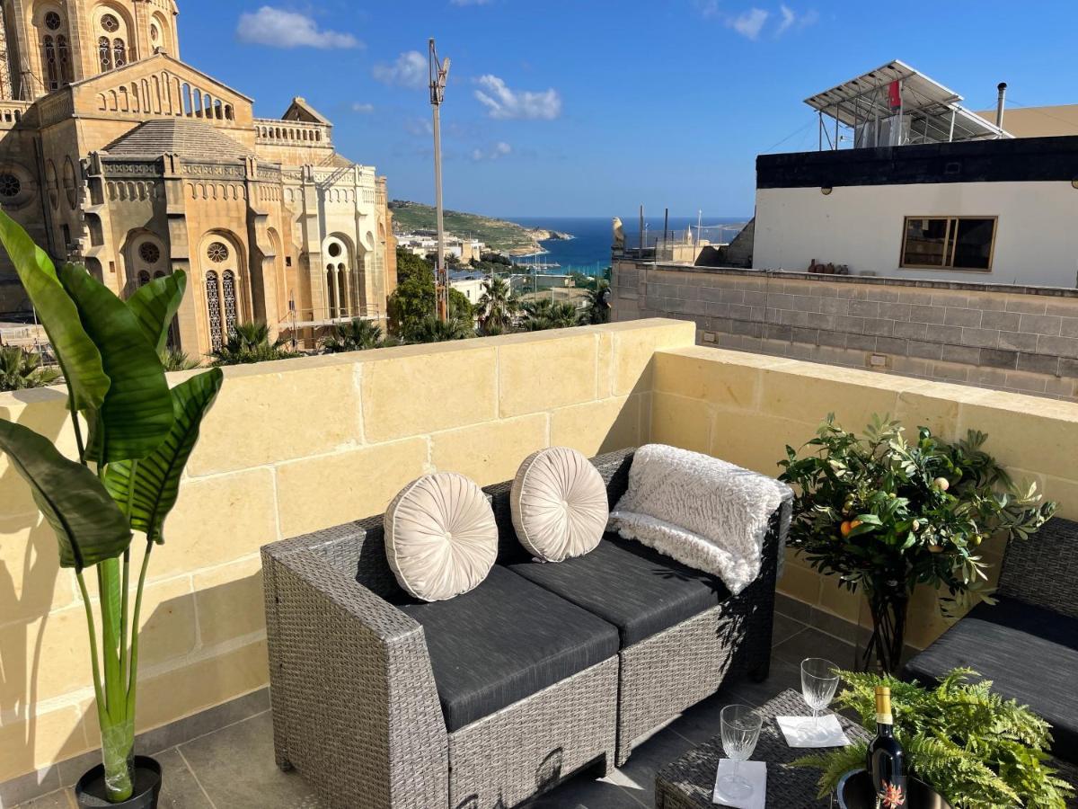 Ta Phyllis - Apartments & Villas With Sunset & Sea Views Għajnsielem Eksteriør bilde
